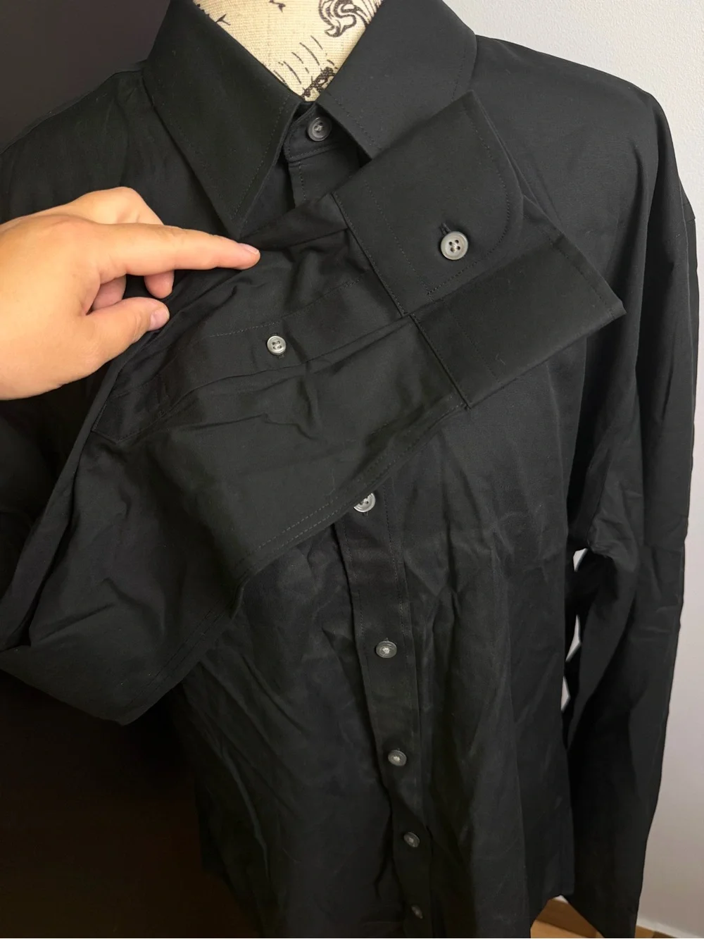 J.Crew Bowery wrinkle-free dress shirt with point collar New with imperfection